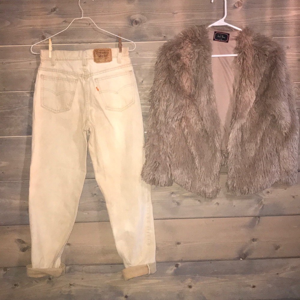 80’s high waisted Levi’s